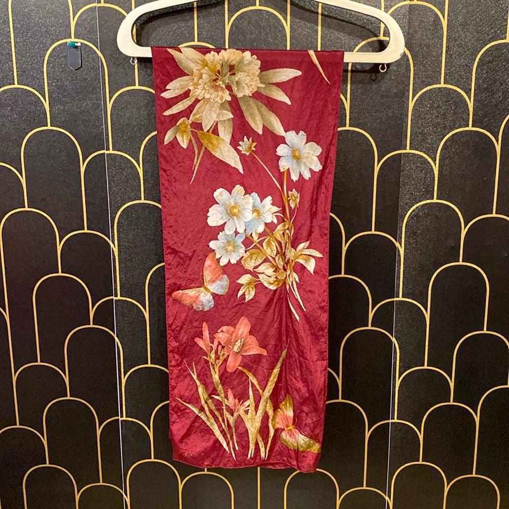 Echo Silk Scarf - image 1